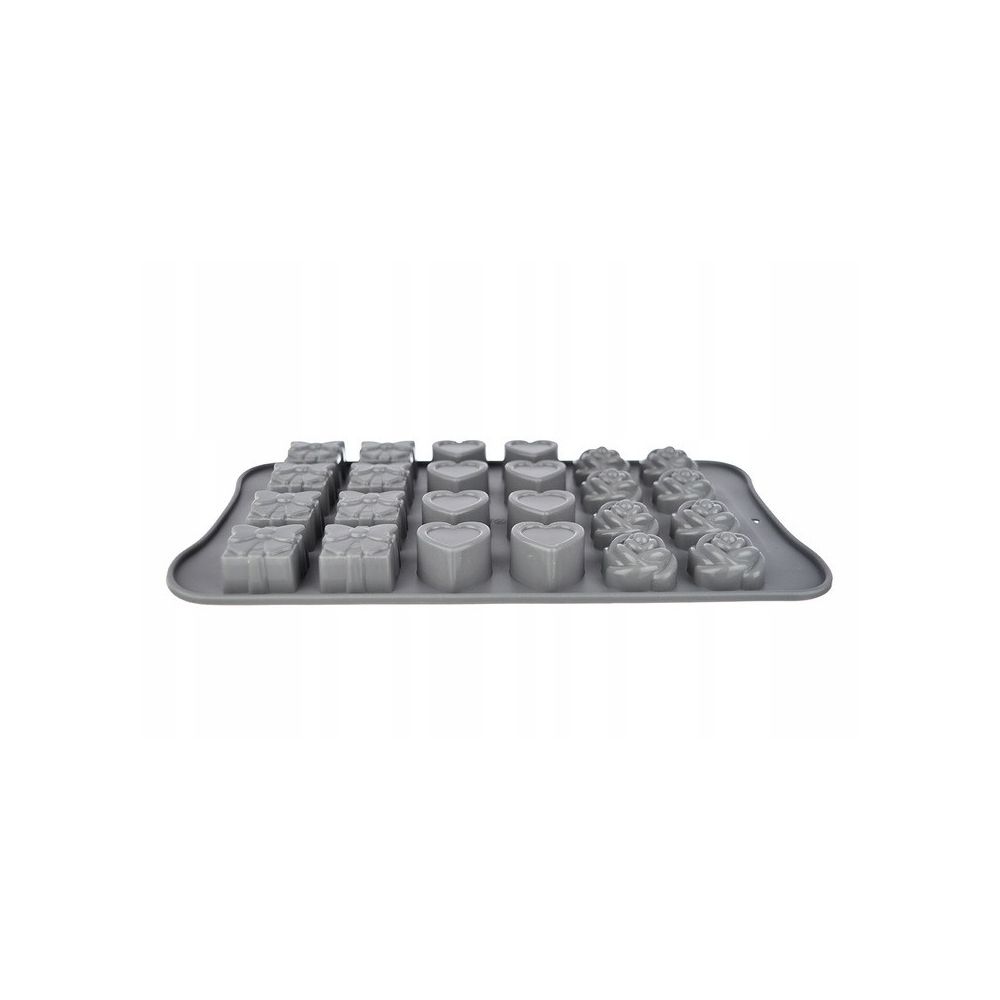 Silicone mould for chocolates - mix, 24 pcs.