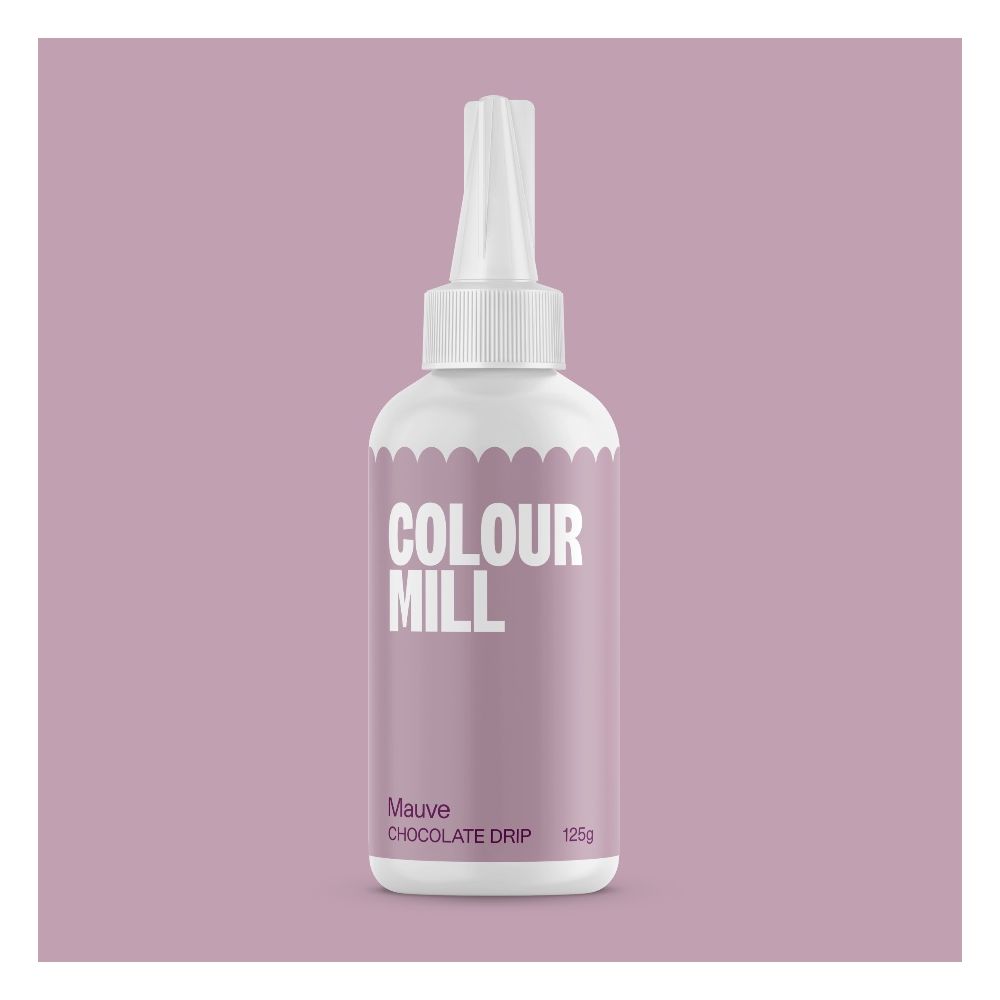 Chocolate Drip Topping - Colour Mill - Mauve, 125 g