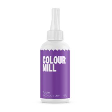 Chocolate Drip Topping - Colour Mill - Purple, 125 g