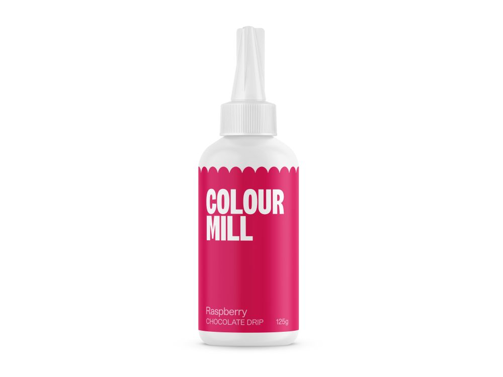 Chocolate Drip Topping - Colour Mill - Raspberry, 125 g
