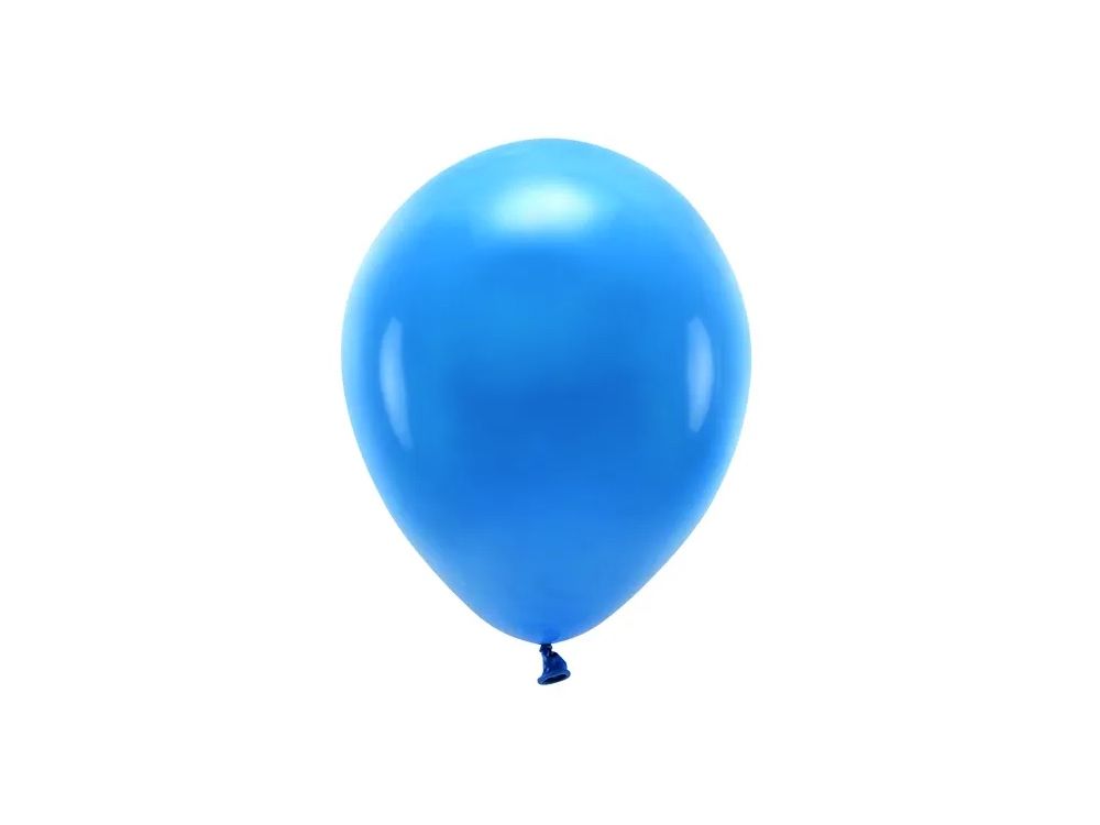 Eco Pastel latex balloons - PartyDeco - blue, 26 cm, 10 pcs.