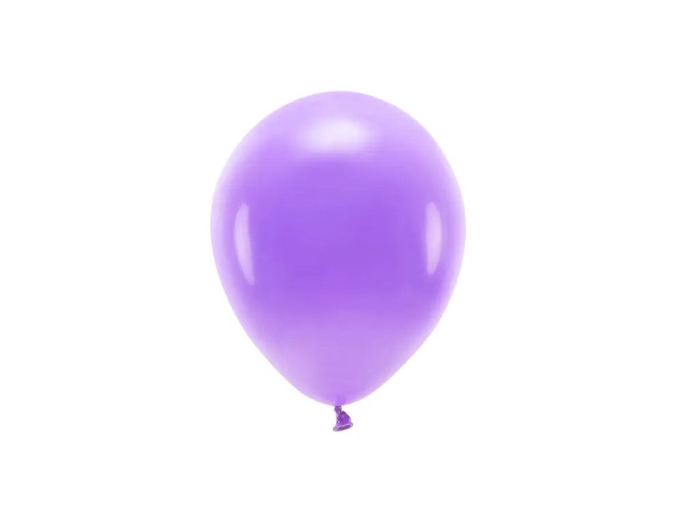 Eco Pastel latex balloons - PartyDeco - lavender, 26 cm, 10 pcs.