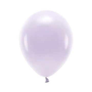Balony lateksowe Eco Pastel - PartyDeco - jasne liliowe, 26 cm, 10 szt.