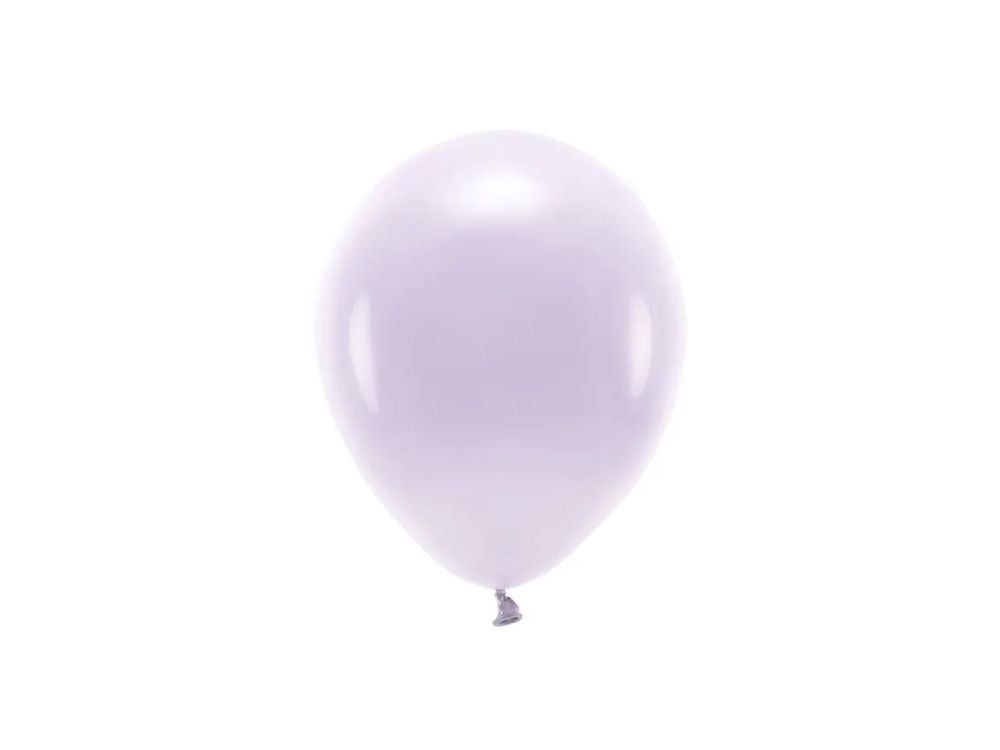 Eco Pastel latex balloons - PartyDeco - light lilac, 26 cm, 10 pcs.