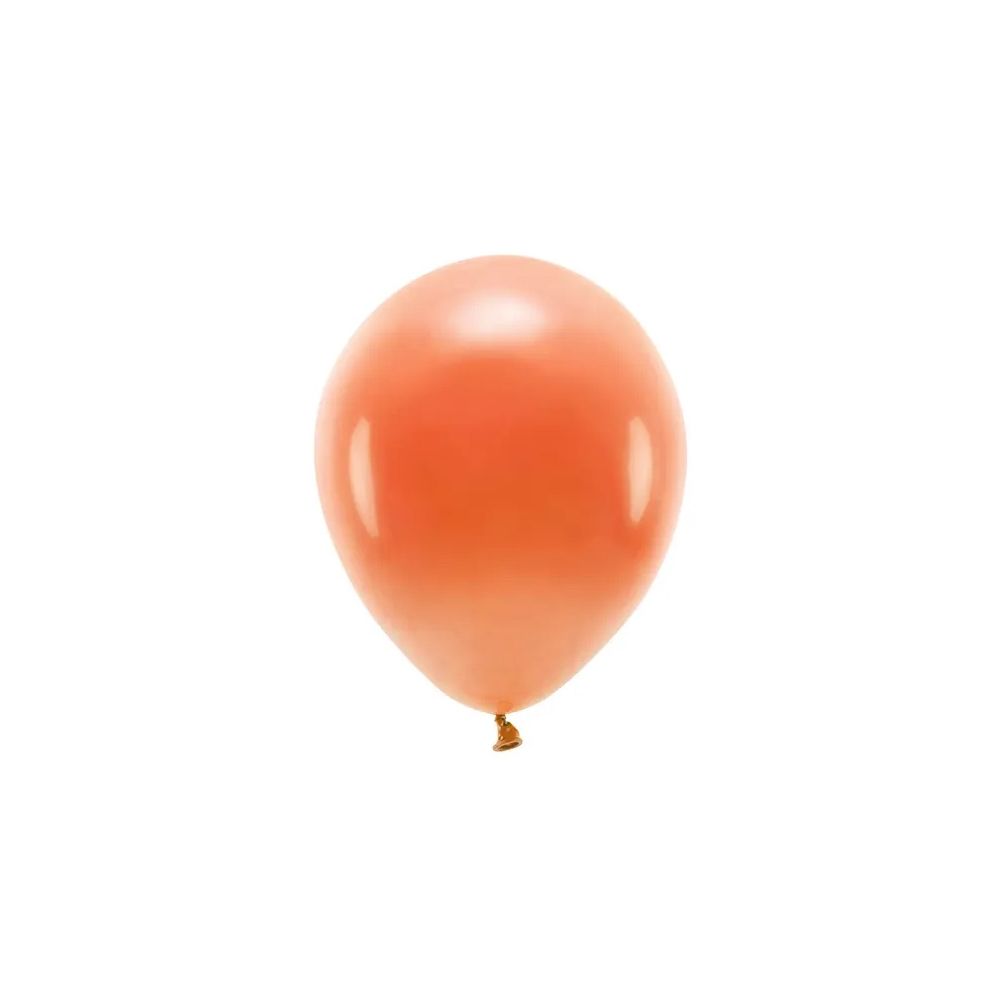 Eco Pastel latex balloons - PartyDeco - orange, 26 cm, 10 pcs.