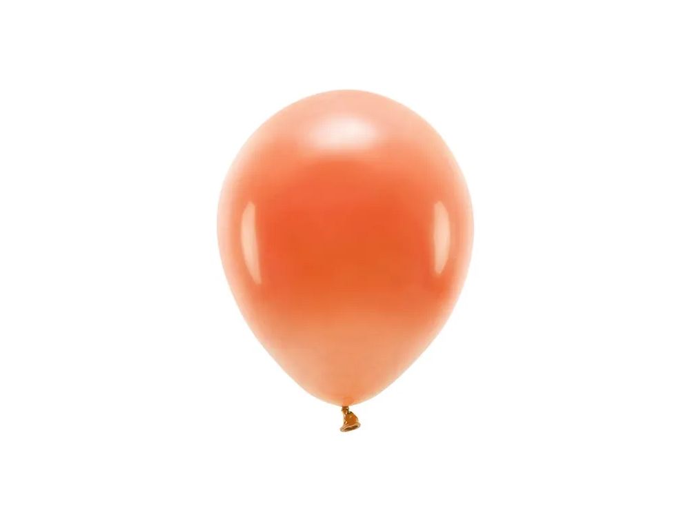 Balony lateksowe Eco Pastel - PartyDeco - pomarańczowe, 26 cm, 10 szt.