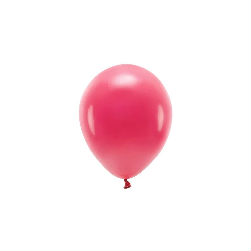 Balony lateksowe Eco Pastel - PartyDeco - jasnoczerwone, 26 cm, 10 szt.