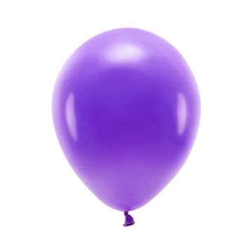 Eco Pastel latex balloons - PartyDeco - violet, 26 cm, 10 pcs.
