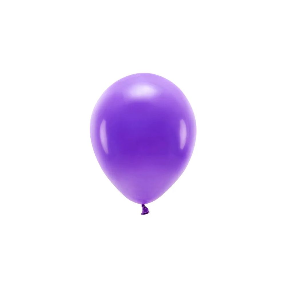 Eco Pastel latex balloons - PartyDeco - violet, 26 cm, 10 pcs.