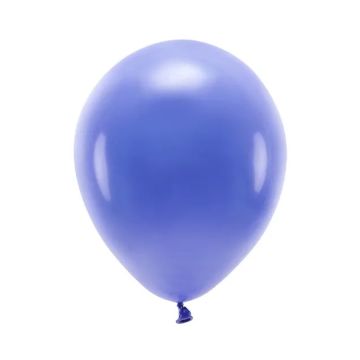 Balony lateksowe Eco Pastel - PartyDeco - ultramaryna, 26 cm, 10 szt.