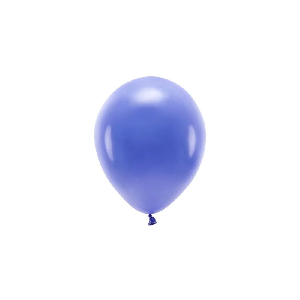 Balony lateksowe Eco Pastel - PartyDeco - ultramaryna, 26 cm, 10 szt.