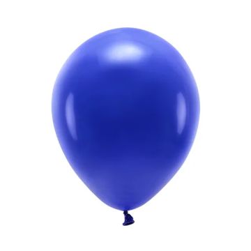 Eco Pastel latex balloons - PartyDeco - navy blue, 26 cm, 10 pcs.