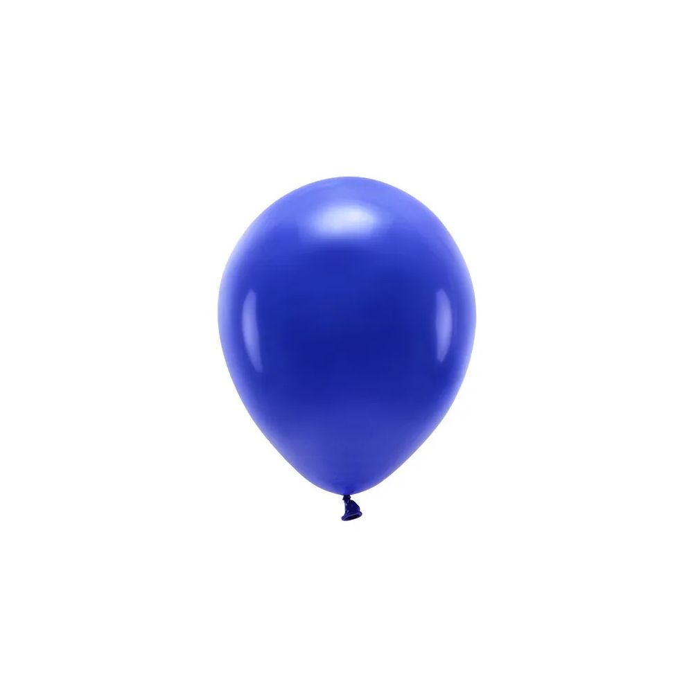 Balony lateksowe Eco Pastel - PartyDeco - granatowe, 26 cm, 10 szt.