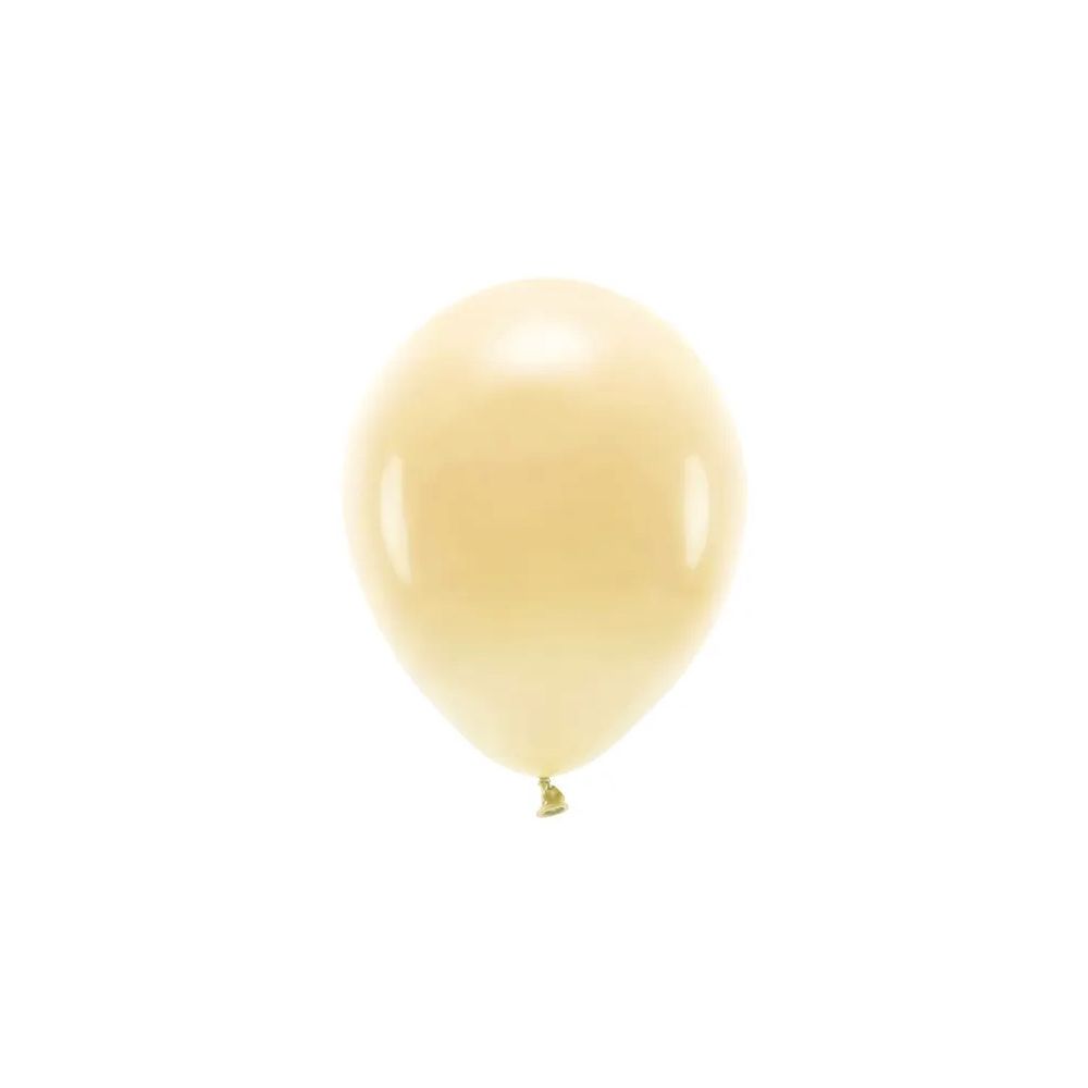 Eco Pastel latex balloons - PartyDeco - light peach, 26 cm, 10 pcs.