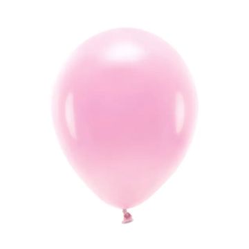 Eco Pastel latex balloons - PartyDeco - light pink, 26 cm, 10 pcs.