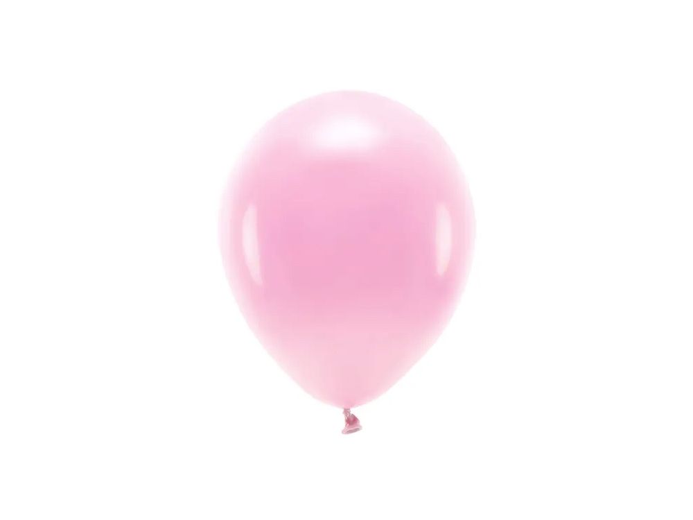 Eco Pastel latex balloons - PartyDeco - light pink, 26 cm, 10 pcs.