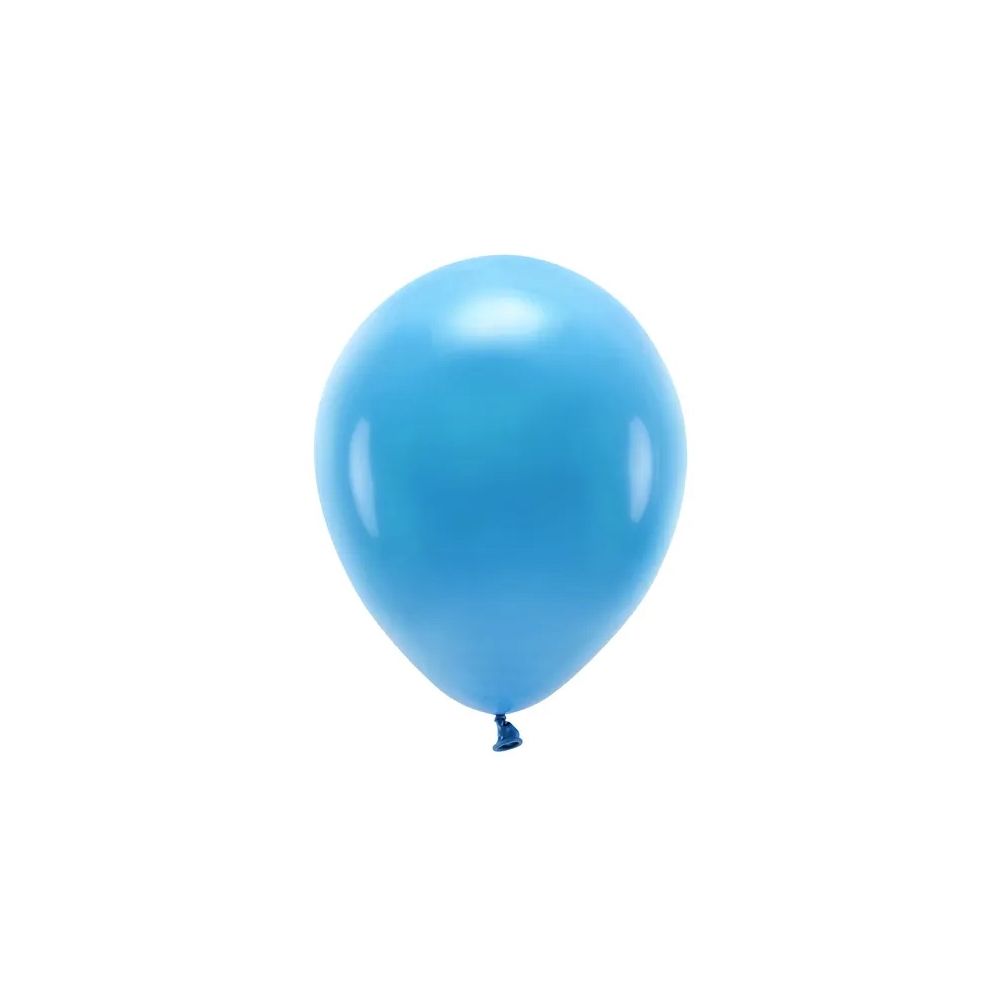 Eco Pastel latex balloons - PartyDeco - turquoise, 26 cm, 10 pcs.