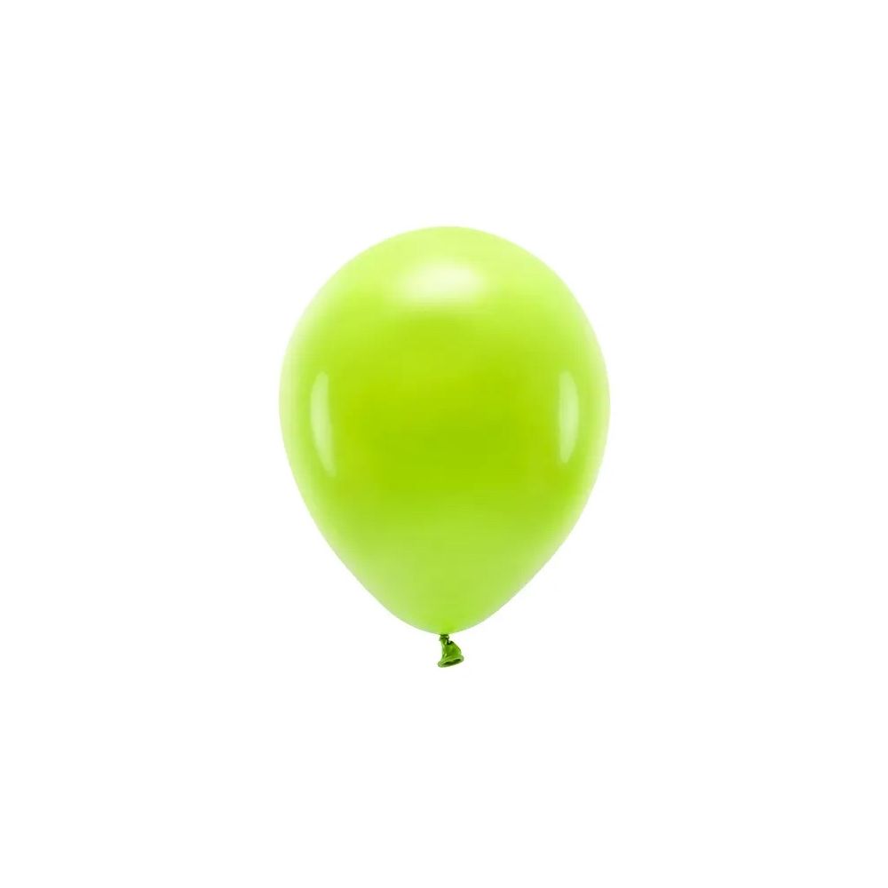 Balony lateksowe Eco Pastel - PartyDeco - zielone jabłuszko, 26 cm, 10 szt.