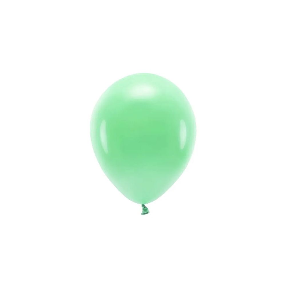 Balony lateksowe Eco Pastel - PartyDeco - miętowe, 26 cm, 10 szt.