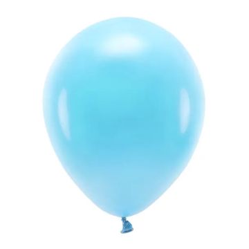 Eco Pastel latex balloons - PartyDeco - light blue, 30 cm, 10 pcs.