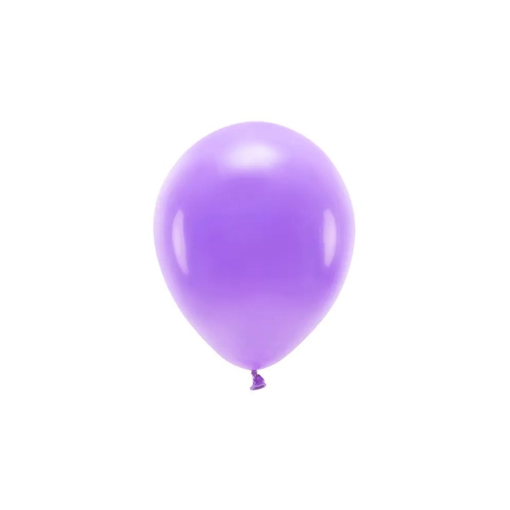 Eco Pastel latex balloons - PartyDeco - lavender, 30 cm, 10 pcs.
