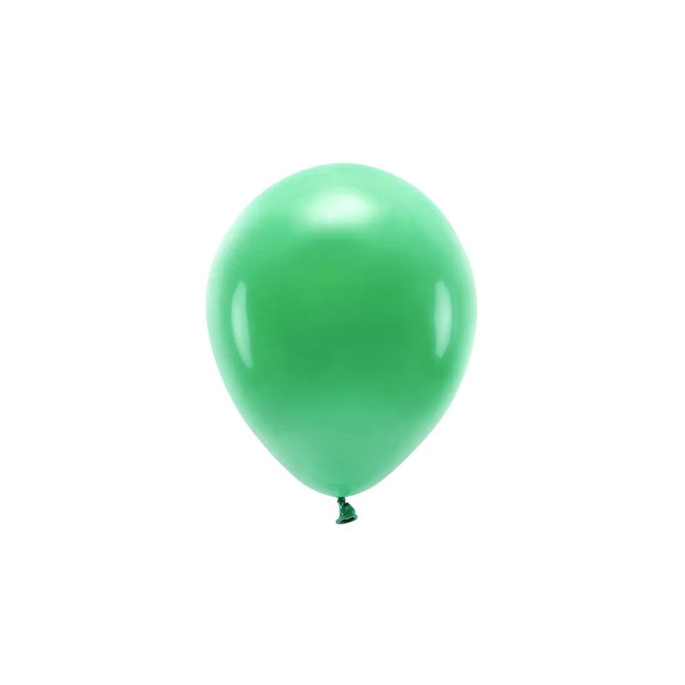 Eco Pastel latex balloons - PartyDeco - green, 30 cm, 10 pcs.