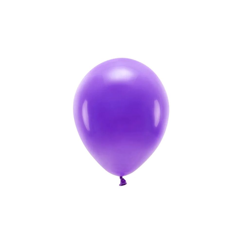 Eco Pastel latex balloons - PartyDeco - violet, 30 cm, 10 pcs.