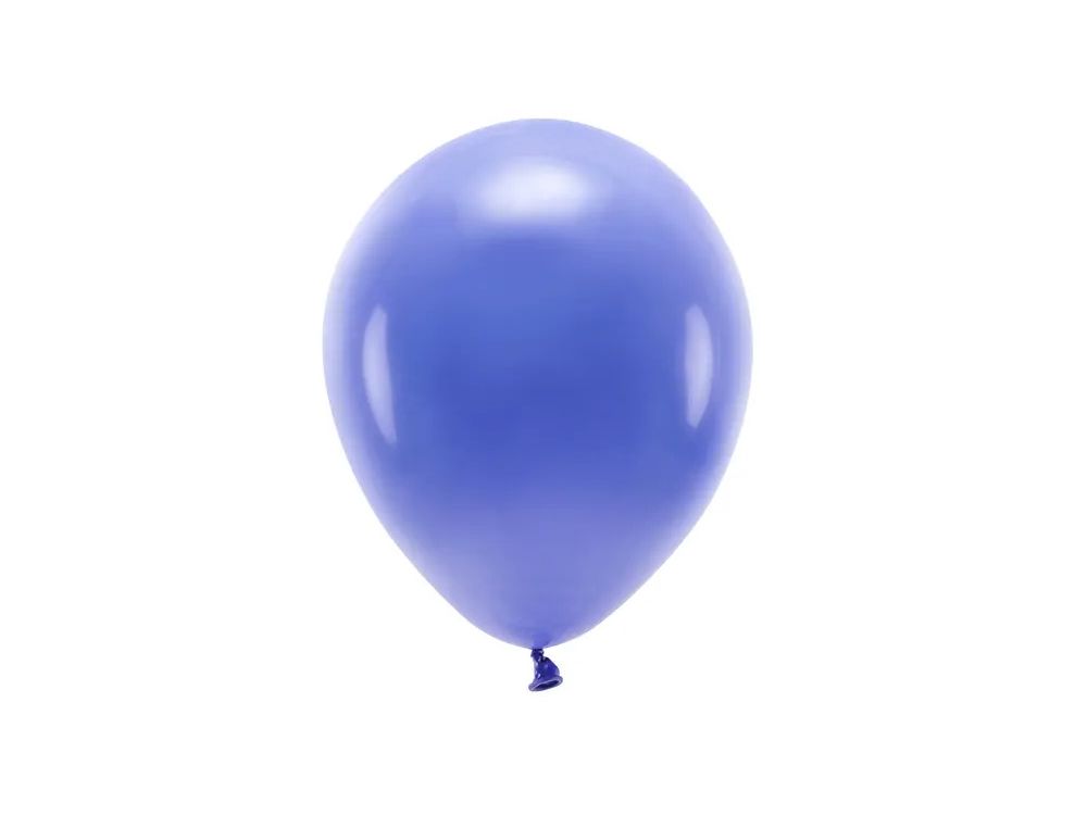 Balony lateksowe Eco Pastel - PartyDeco - ultramaryna, 30 cm, 10 szt.