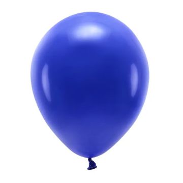 Eco Pastel latex balloons - PartyDeco - navy blue, 30 cm, 10 pcs.