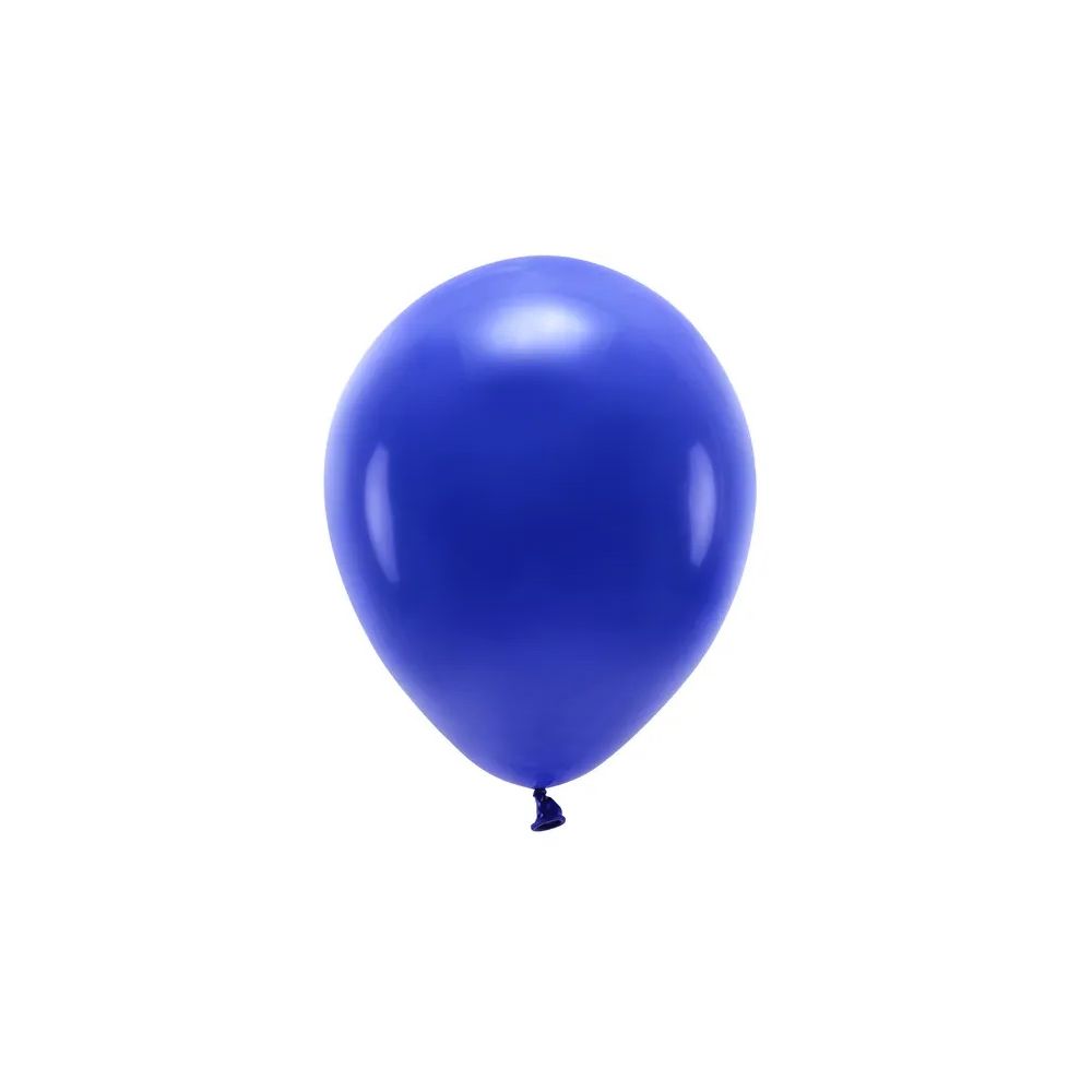 Eco Pastel latex balloons - PartyDeco - navy blue, 30 cm, 10 pcs.