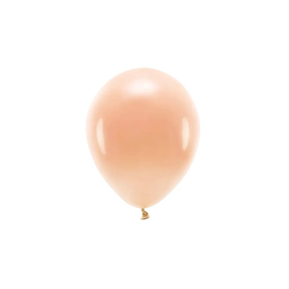 Eco Pastel latex balloons - PartyDeco - peach, 30 cm, 10 pcs.