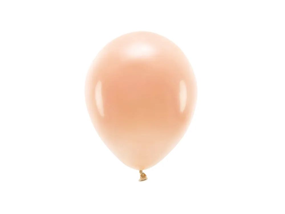 Eco Pastel latex balloons - PartyDeco - peach, 30 cm, 10 pcs.