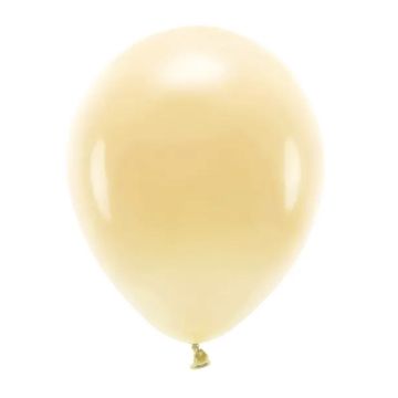 Eco Pastel latex balloons - PartyDeco - light peach, 30 cm, 10 pcs.