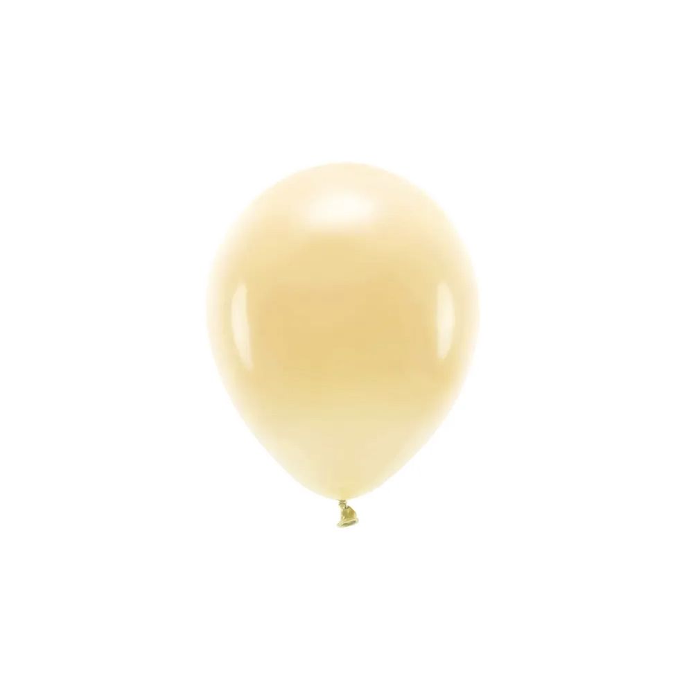Balony lateksowe Eco Pastel - PartyDeco - jasna brzoskwinia, 30 cm, 10 szt.