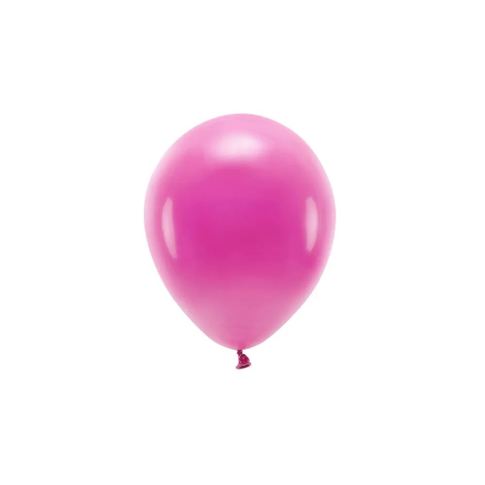 Eco Pastel latex balloons - PartyDeco - fuchsia, 30 cm, 10 pcs.