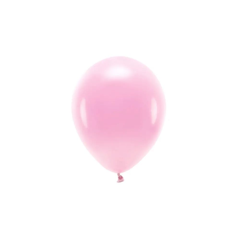 Eco Pastel latex balloons - PartyDeco - light pink, 30 cm, 10 pcs.