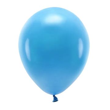 Eco Pastel latex balloons - PartyDeco - turquoise, 30 cm, 10 pcs.