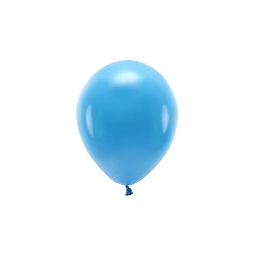 Eco Pastel latex balloons - PartyDeco - turquoise, 30 cm, 10 pcs.