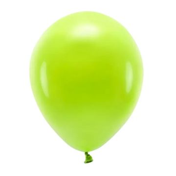 Balony lateksowe Eco Pastel - PartyDeco - zielone jabłuszko, 30 cm, 10 szt.