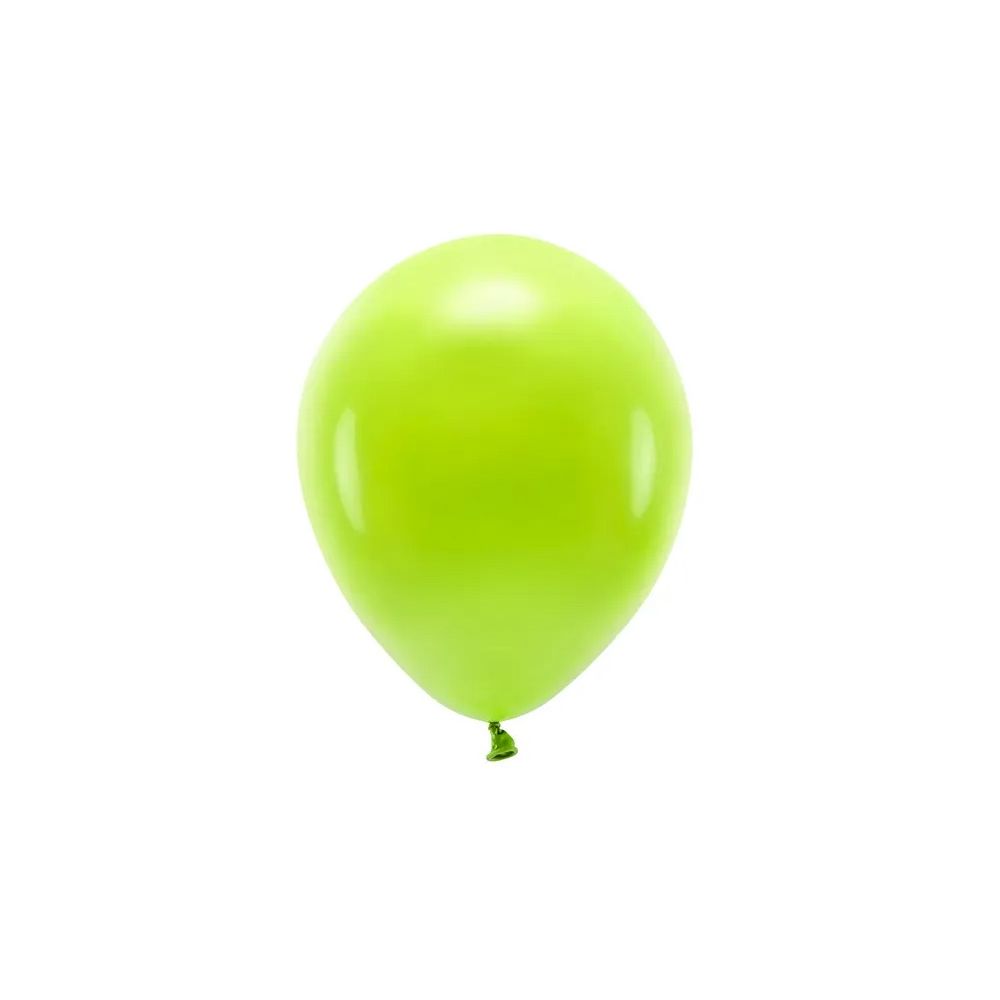 Balony lateksowe Eco Pastel - PartyDeco - zielone jabłuszko, 30 cm, 10 szt.