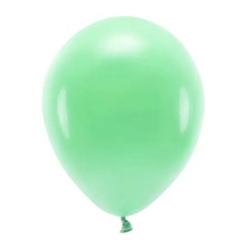 Balony lateksowe Eco Pastel - PartyDeco - miętowe, 30 cm, 10 szt.