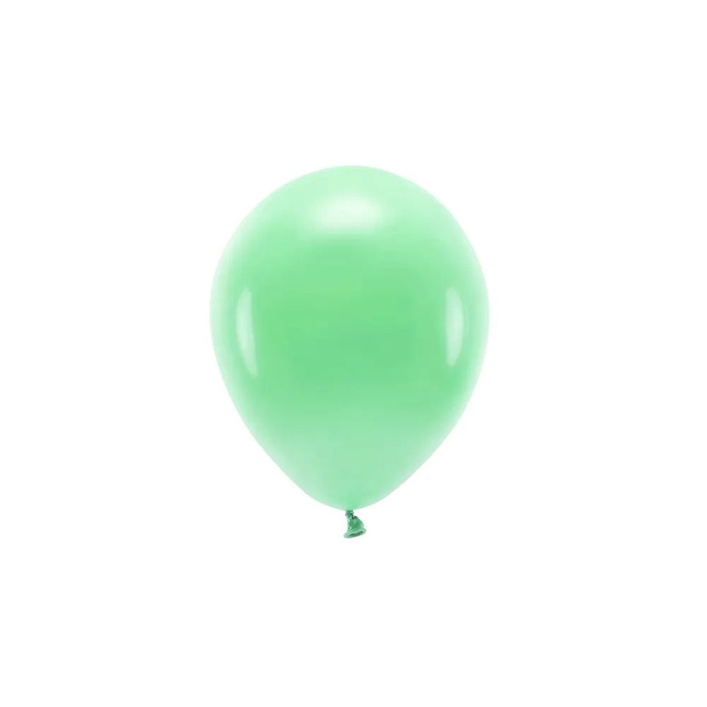 Eco Pastel latex balloons - PartyDeco - mint green, 30 cm, 10 pcs.