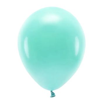 Balony lateksowe Eco Pastel - PartyDeco - ciemna mięta, 30 cm, 10 szt.