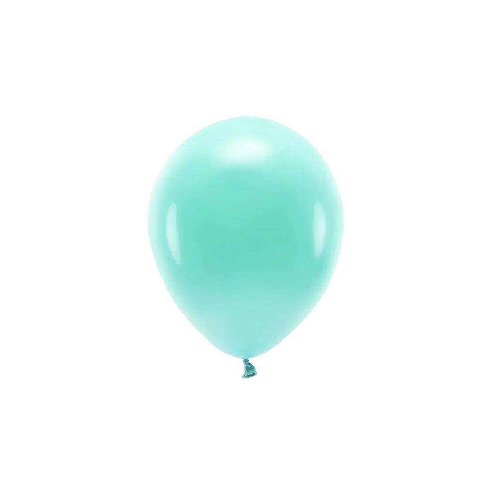 Balony lateksowe Eco Pastel - PartyDeco - ciemna mięta, 30 cm, 10 szt.