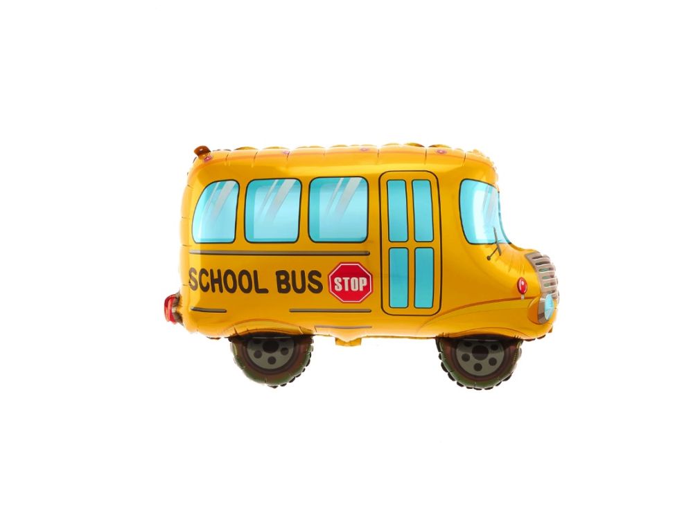 Balon foliowy Autobus Szkolny - 68 x 51 cm