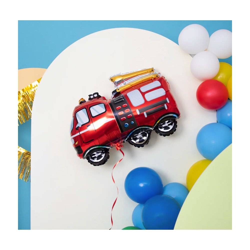 Foil balloon Fire Truck - 68 x 59 cm