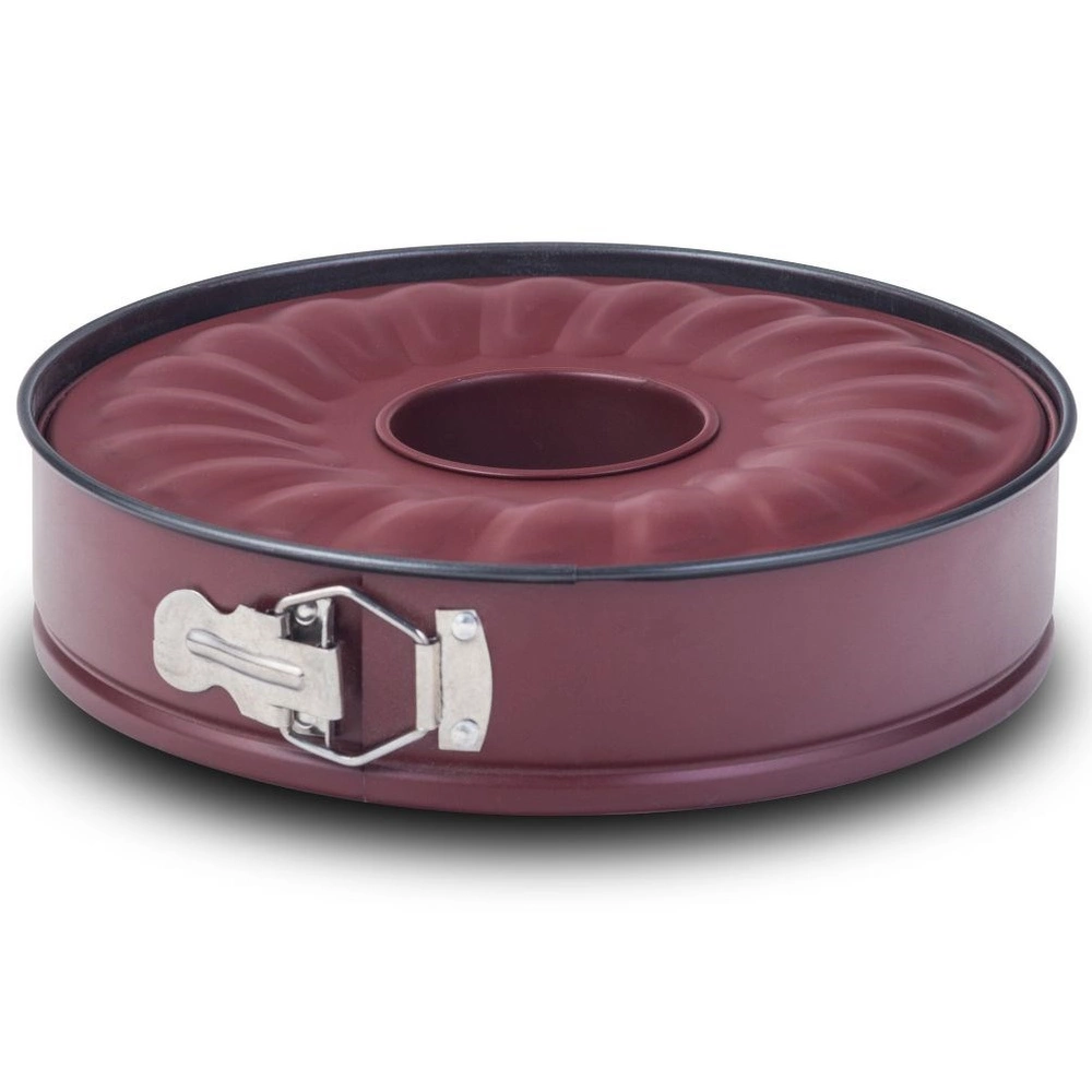 Round cake tin with a removable chimney fastened - Nava - 28 cm