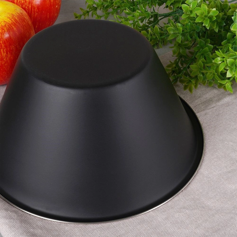 Miska kuchenna stalowa czarna - Orion - 18 cm, 950 ml