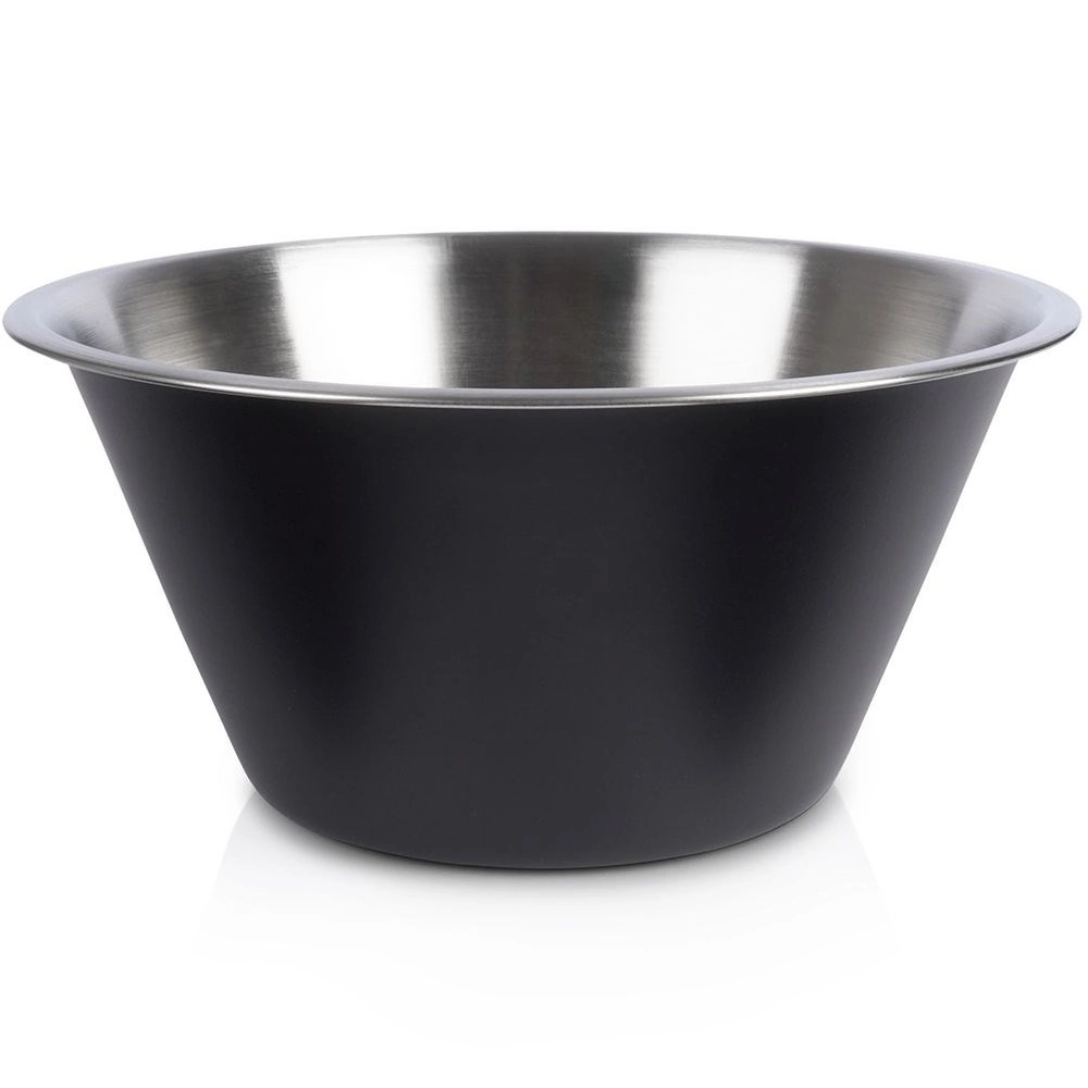 Steel black kitchen bowl - Orion - 22 cm, 2 L