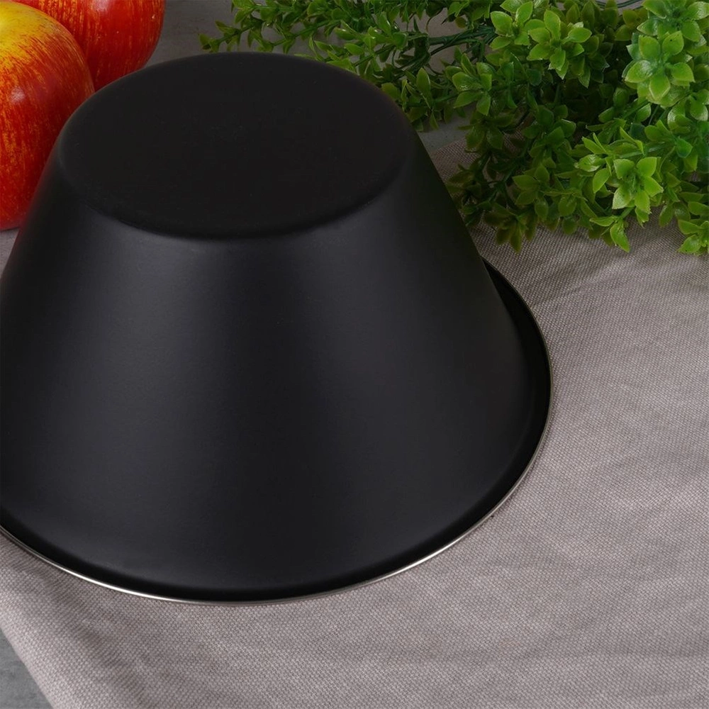 Miska kuchenna stalowa czarna - Orion - 22 cm, 2 L